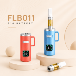 FLB011 650mAh Variable Voltage 510 Thread Battery with Digital Display