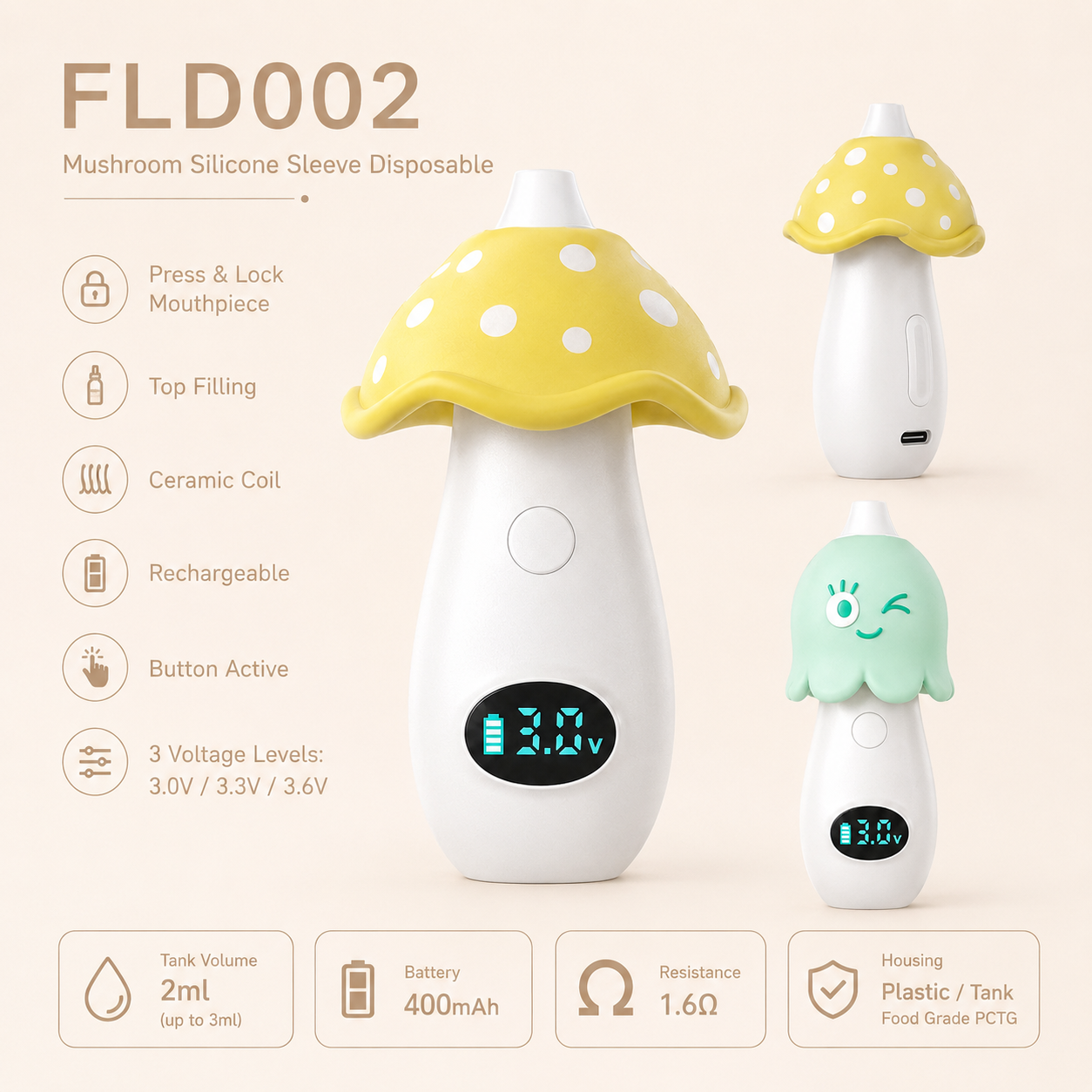 FLD002 V2 technical specifications