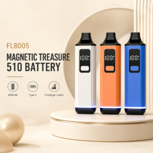 FLB005 Magnetic Treasure 510 Battery – 400mAh Variable Voltage