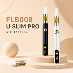 FLB008 U Slim Pro 650mAh 510 battery product display