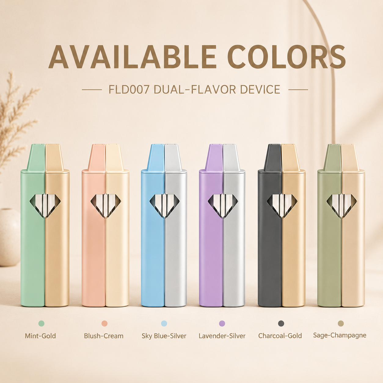 FLD007 Slim Disposable Vape Device – 1ml/2ml 280mAh - Image 4