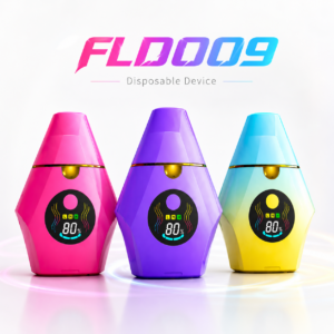 FLD009 Top-Fill Ceramic Coil Disposable Vape Device – 350mAh