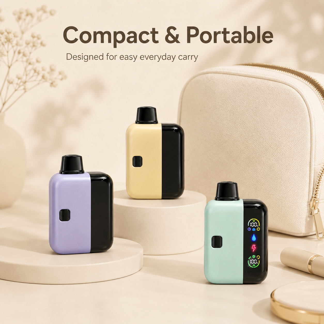 FLD012 Dual-Tank Disposable Vape Device – 400mAh Variable Voltage - Image 5