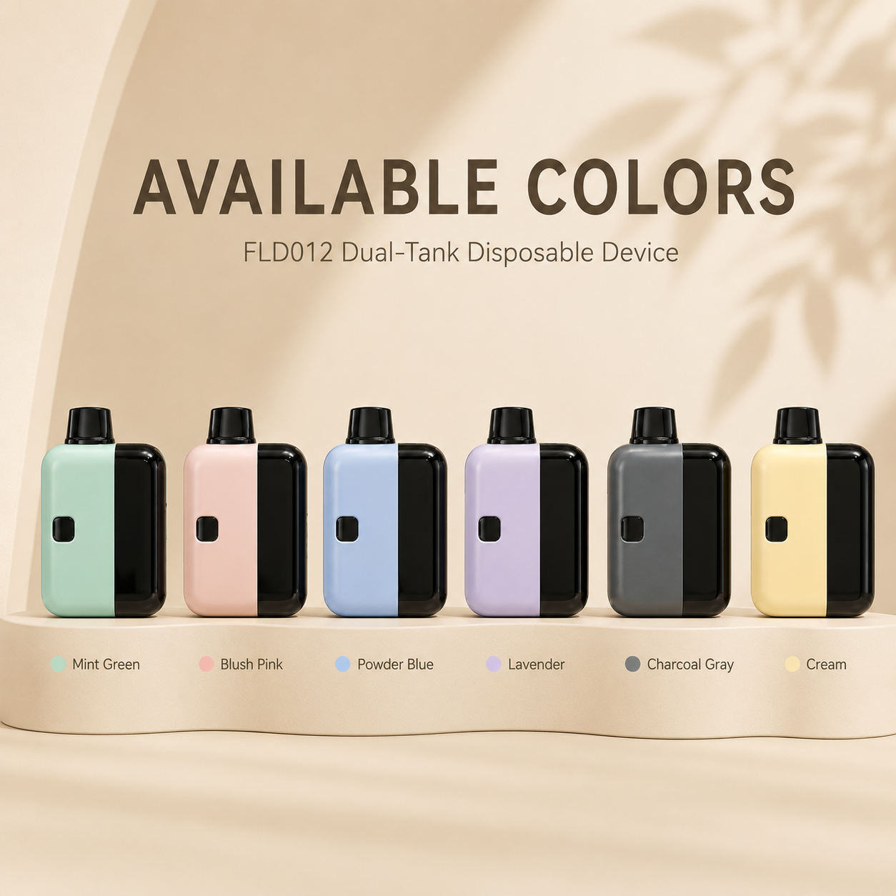 FLD012 Dual-Tank Disposable Vape Device – 400mAh Variable Voltage - Image 4
