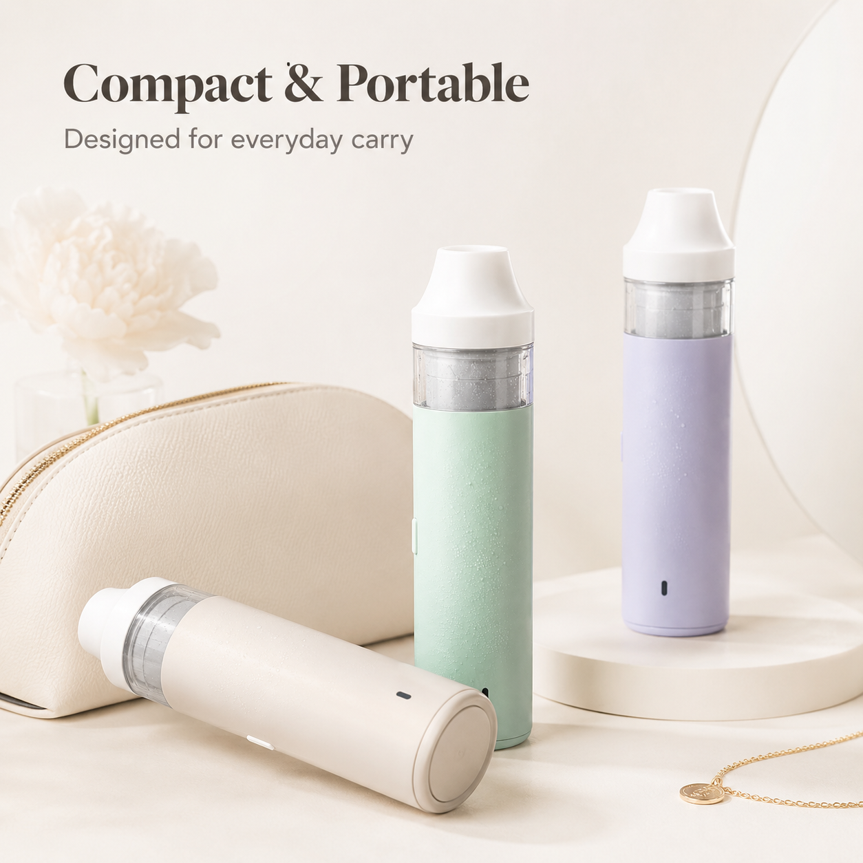FLD014 Dual-Tank Center Post-Free Disposable Vape Device – 280mAh - Image 5