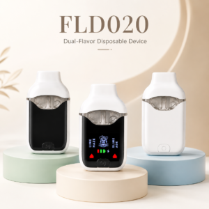 FLD020 Dual-Tank Variable Voltage Disposable Vape Device – 280mAh