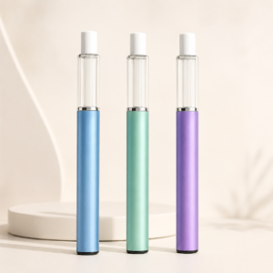 FLD021 Slim Glass-Tank Disposable Vape Device – 0.5ml/1ml 280mAh