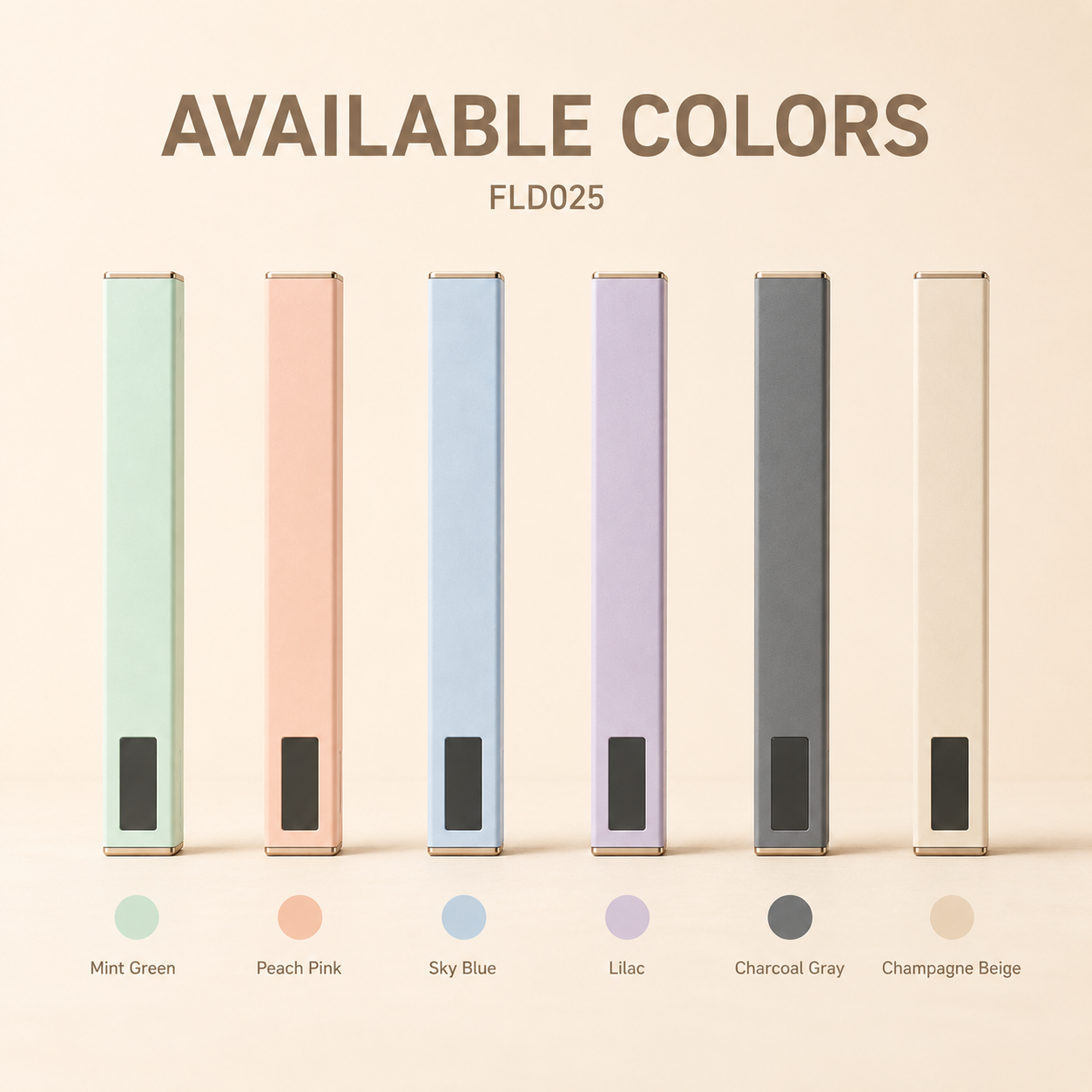 FLD025 Ultra-Slim Disposable Vape Device – 1ml 250mAh - Image 4