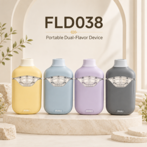 FLD038 Dual-Tank Disposable Vape Device – 1.6ml/2ml 350mAh